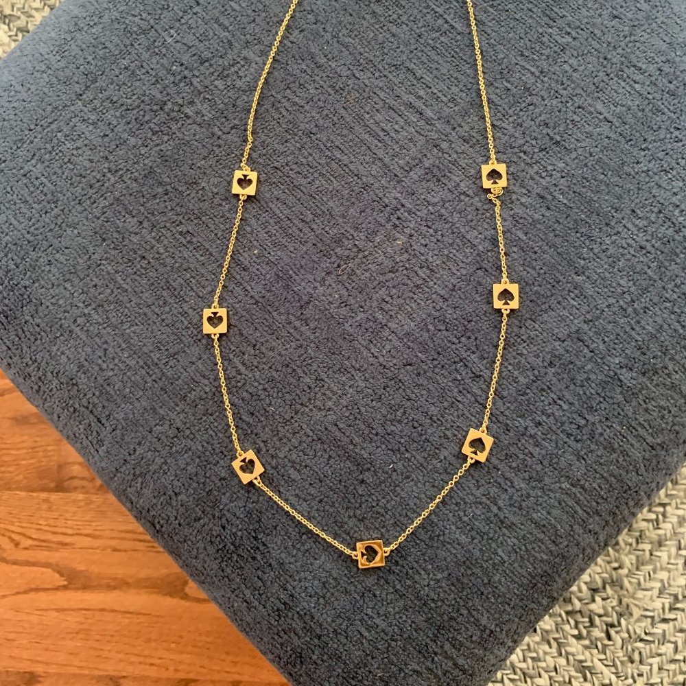 Kate Spade - Gold Spade Necklace